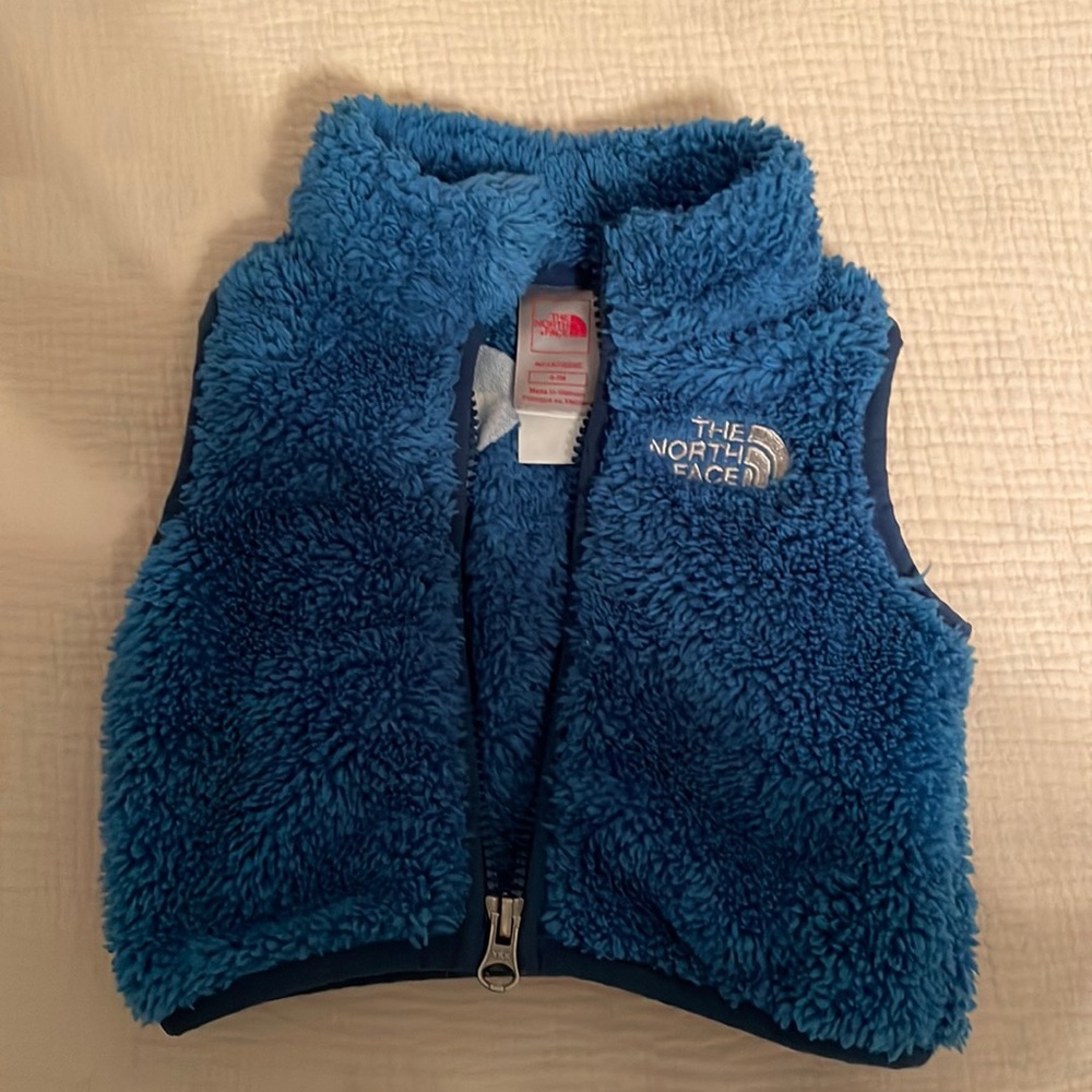 The North Face infant vest - blue